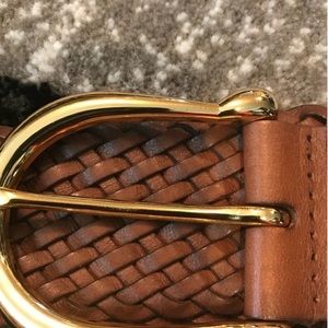 Michael Kors Leather Woven belt